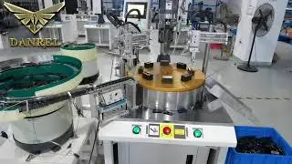 Fully Automatic Turntable Ultrasonic Plastic Welding Machine for Screws & Threaded Inserts Assembly