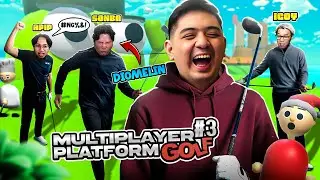 BAMBANG SAMPE DI MARAHIN WKWKWK !!! [ Multiplayer Golf Platform ] Part 3