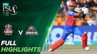 Full Highlights | Quetta Gladiators vs Karachi Kings | Match 28 | HBL PSL 7 | ML2T