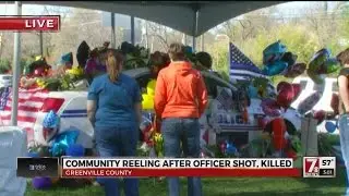 Community reaction to officer shooting