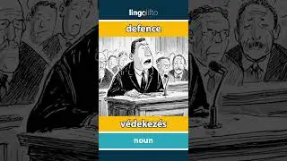 🇬🇧🇭🇺 defence - v&eacute;dekez&eacute;s : learn English : tanuljunk angolul : vocabulary builder