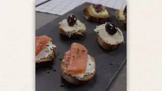 Aperitius Variats amb Torrades Turris | V&iacute;deo Recepta