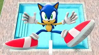 Sonic Ragdoll Physics: The Best Epic NPC Falls! Compilation #3
