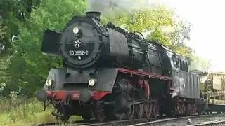 Goldener Oktober im Westerwald - Bauz&uuml;ge auf der Oberwesterwaldbahn