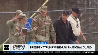 President Trump says he's dropping push for National Guard in Chicago, LA and Portland, Oregon, for