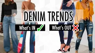 Fall Denim Trends: What's IN and What's OUT of STYLE! Fall Fashion 2022