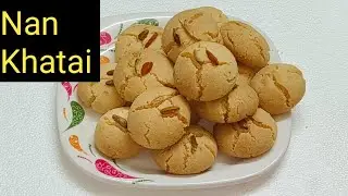 Traditional Nan khatai | Nan khatai Recipe | Nan khatai in OTG | Eggless Nan khatai | Nan khatai |