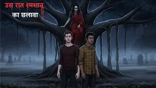 उस रात श्मशान का छलावा | Horror Story | Real Horror Story | Animated Story | Cartoon Story