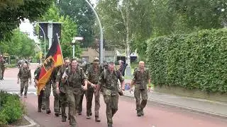 Vierdaagse 2023: 6000 militairen door Wijchen /deel 1 van 7