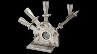 Clarion make elbow jet classifier for super fine powder classification Lab Model CEJ-L