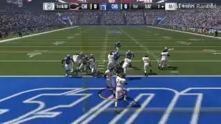 Madden NFL 17 Jordan Howard 99 yard touch down run!  MuT Head 2 Head Ranked Game Play