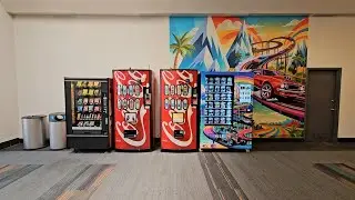 Vending Machines At The Rockaway Townsquare Mall (Including A Hot Wheels Machine)