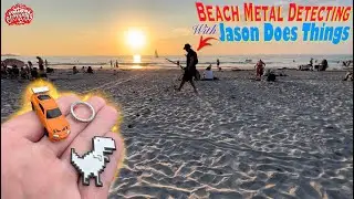 Beach Metal Detecting Road-Trip | SAN DIEGO with @jasondoesthings