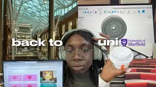 FIRST WEEK OF UNI 🎧👩‍🔬| second year, student life, burn out already | uni diaries s2 ep2