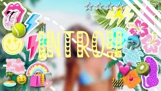 my intro  for my channel!: : &bull;🥥🥞