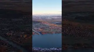 Lake of Biel/Bienne #biel  #switzerland #music #dji#drone #nationalgeographic #sunset @NatGeo