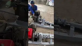 Giao Bơm và sắt xi cho khách..