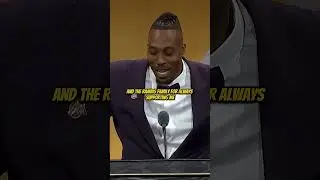 Речь Дуайта Ховарда по случаю включения в Зал славы 😱😱| #nba | #lakers |#lebronjames |