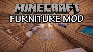 Minecraft | Mod Review: Furniture Mod (TV, Couch, Computer, and More!)