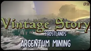 Argentum Mining in Vintage Story - Unforgiving Wilderness Survival Game // EP38