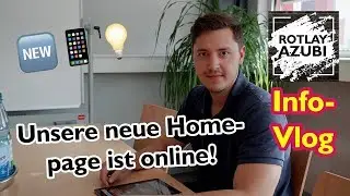 Unsere neue Homepage ist da :-) &ndash; Info-Vlog