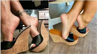 Most beautiful collection of wedge sandals.
