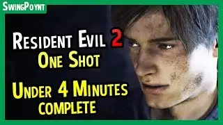 Resident Evil 2 One Shot Demo - COMPLETED In Under 4 Minutes - (Resident Evil 2 Remake Demo Guide)