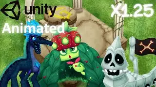 Enchanted Ruins Full Song - Sped Up (All Monsters) (ANIMATED)