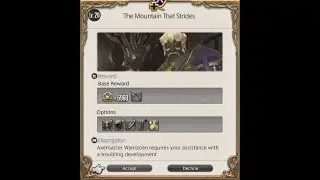 Final Fantasy 14 - Marauder Class Part 5 - The Mountain That Strides