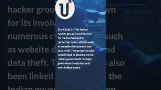 Most Dangerous Hacking groups of India 👨&zwj;💻 #hacker #shorts