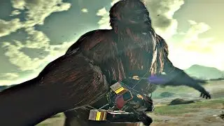 ATTACK ON TITAN 2 - Beast Titan Boss Fight INFERNO SWORD Gameplay (PS4 PRO)
