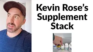 Kevin Rose's Full Supplement Stack - August 2025 (IG Story)