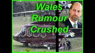 WALES RUMOUR CRUSHED BY ROYAL OUTING.