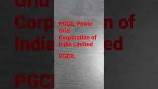 PGCIL Power Grid Corporation of India LimitedPGCIL #exam #students #aspirants #history #icar #pgcil