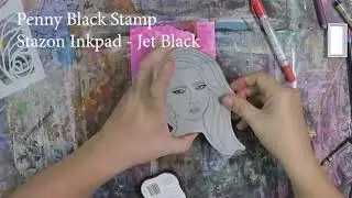 Valentines Day Mixed Media Art Journal with Selena Stevens