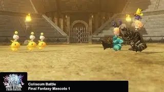 World Of Final Fantasy - Coliseum Battle FF Mascots 1