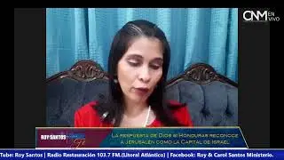 Roy Santos con un Toque de Fe |  La Respuesta de Dios, Si Honduras reconoce a Jerusal&egrave;n.