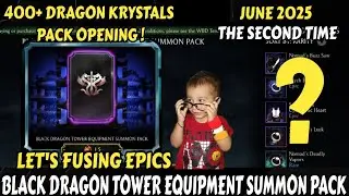 Mk Mobile | Black Dragon Tower Equipment Summon Pack | 28 Packs Opening June 2025 #mkmobile #games
