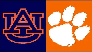 2017 College Football:  (#13) Auburn vs. (#3) Clemson (Full Game)
