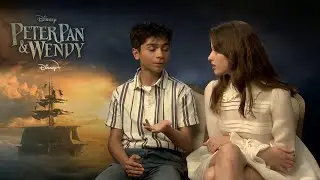 Alexander Molony and Ever Anderson discuss adding their own spin to the iconic characters Peter Pan