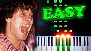 Van Halen - Jump - Easy Piano Tutorial