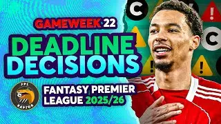 CAPTAIN EKITIKE? 🤔 | FPL GW22 FINAL TEAM THOUGHTS 🚨 | Fantasy Premier League Tips 2025/26