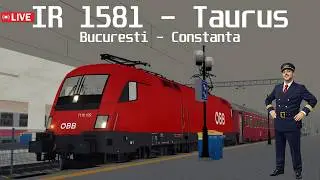 🔴 LIVE🚨 Scenariu Realist🚆IR 1581 - PRIMUL SERVICIU PE ACEASTA LOCOMOTIVA🔞 DUPA CEVA PE PS5 ??