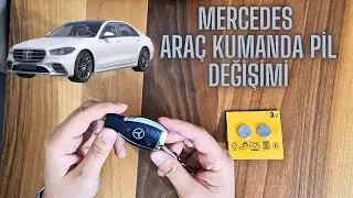 Mercedes vehicle remote control battery replacement 🔑