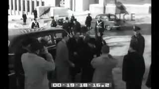 Il viaggio del presidente Scelba.
