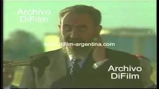DiFilm - Fidel Castro - Visita del Papa Juan Pablo II a Cuba (1998)