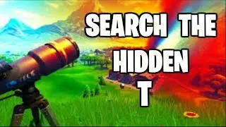 Search the hidden T found in dockyard deal loading screen - Fortnite