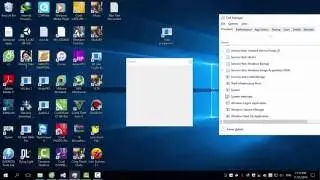 HIde in process in task manager ( source code )