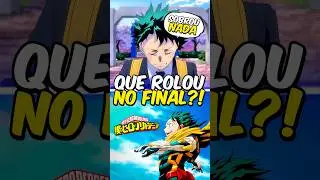 Como foi FINAL de BOKU NO HERO? 😨🦸&zwj;♂️