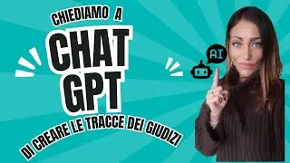 Chiediamo a Chat GPT di creare delle tracce per i giudizi quadrimestrali.